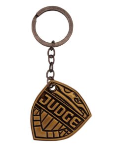 2000 Ad Portachiavi Judge Dredd Badge Edizione Limitata Fanattik