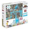 8-bit Pixel Puzzle London Level 3 1000 Pezzi Bopster