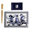 Attack On Titan Ceramic Sushi Set Con Bacchette Cinesi Just Funky
