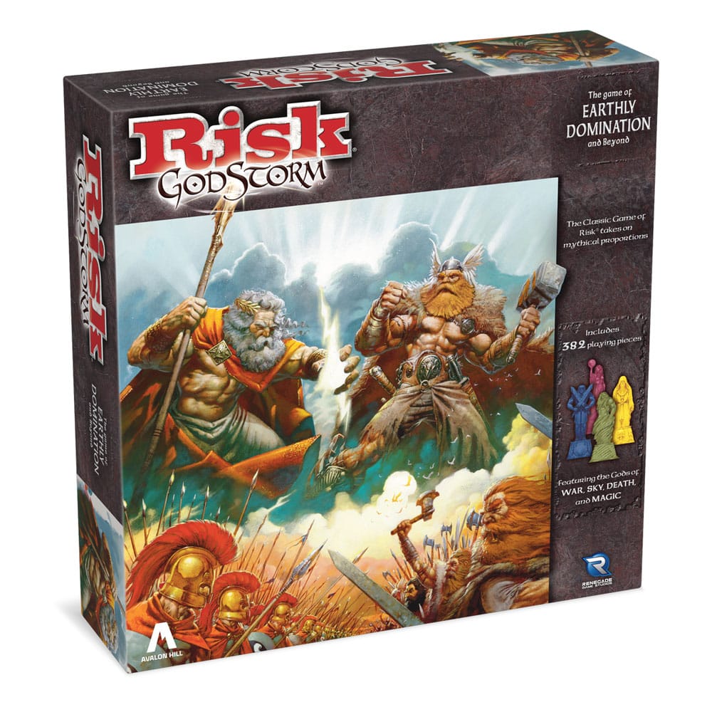 Avalon Hill Gioco Da Tavolo Risk Godstorm *english Version* Renegade