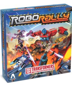 Avalon Hill Gioco Da Tavolo Robo Rally Transformers *english Version* Renegade