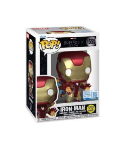 Avengers: Endgame Pop! Plus Vinile Figura Iron Man Beams (gw) 9 Cm Funko-Scatola Rovinata