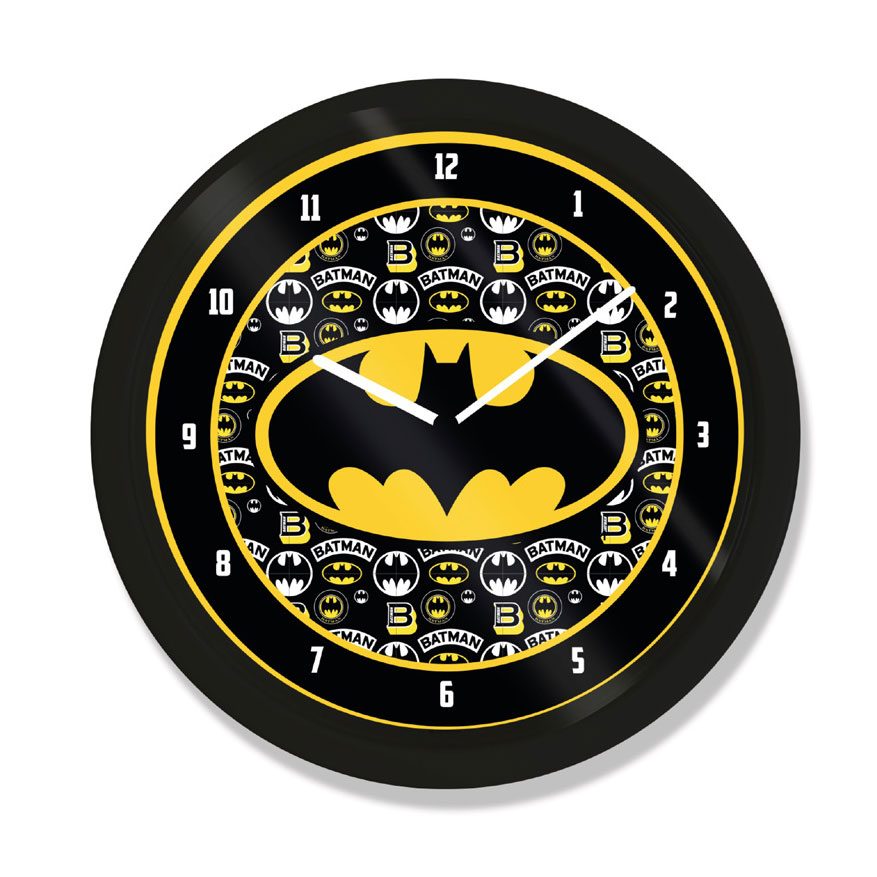 Batman Orologio da Parete DC Comics Batman Logo Pyramid International