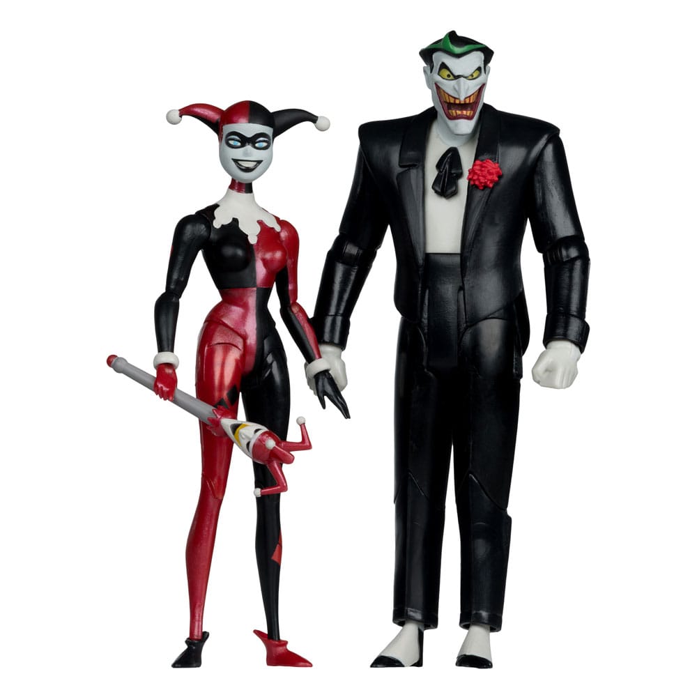 Batman: The Animated Series DC Direct Action Figures Harley Quinn & The Joker (Mad Love) (Gold Label) 18 Cm McFarlane Toys