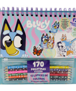 Bluey Colouring Set Con Adesivi Cyp Brands