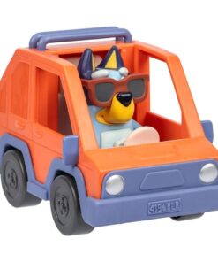 Bluey  Mini Figura Playset Bluey & 4wd Car Moose Toys