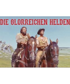 Bud Spencer & Terence Hill Tin Sign Die Glorreichen Helden 20 X 30 Cm Blechwaren Fabrik Braunschweig