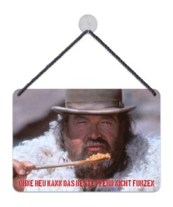 Bud Spencer Tin Sign Bohnen 16