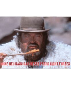 Bud Spencer Tin Sign Bohnen 20 X 30 Cm Blechwaren Fabrik Braunschweig