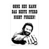 Bud Spencer Tin Sign Pferd Faust 20 X 30 Cm Blechwaren Fabrik Braunschweig