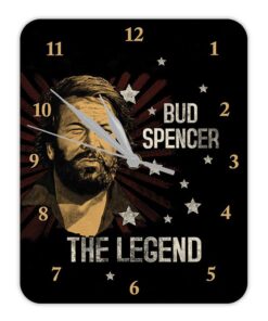 Bud Spencer Wall Clock The Legend Blechwaren Fabrik Braunschweig
