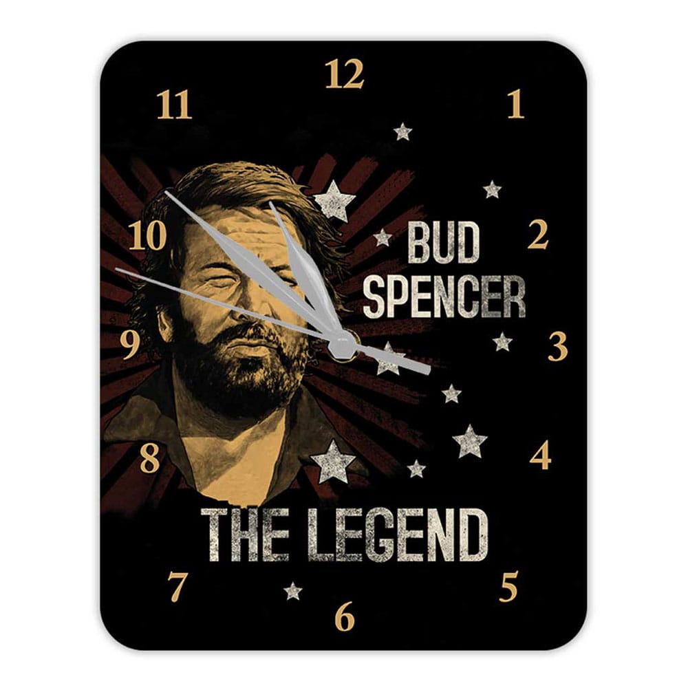 Bud Spencer Wall Clock The Legend Blechwaren Fabrik Braunschweig