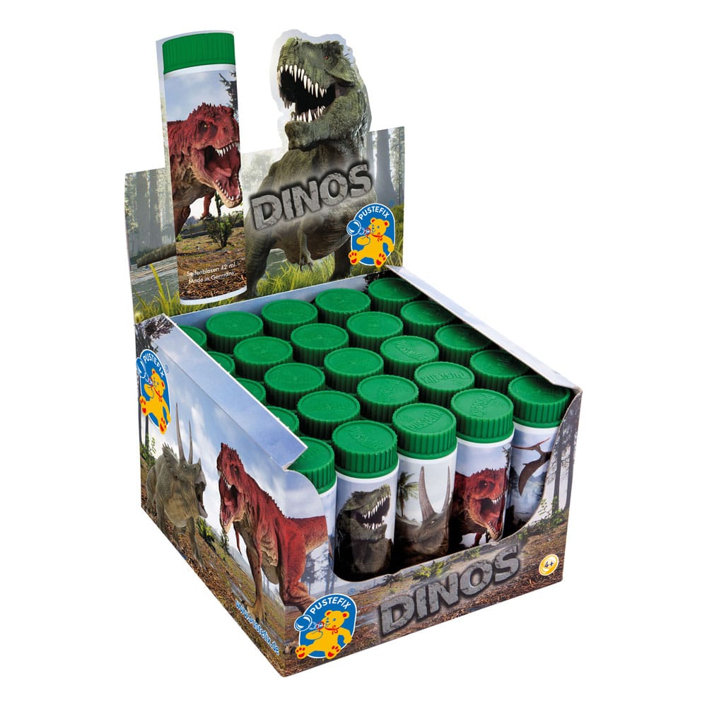 Classic Pustefix Soap Bubble Bottiglia Dinosaurs Pustefix