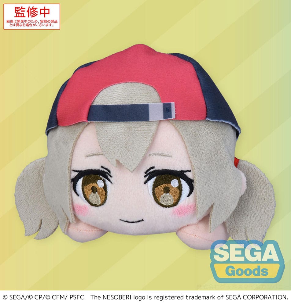 Colorful Stage! The Movie: A Miku Who Can't Sing Nesoberi Lay-down Peluche Figura Azusawa Kohane 16 Cm Sega