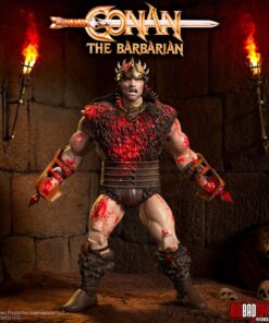 Conan The Barbarian Ultimates Action Figura Conan Blood Soaked Pit Fighter 18 Cm Super7