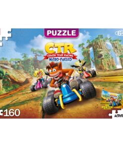 Crash Bandicoot Bambino Puzzle Team Racing Nitro-fueled (160 Pezzi) Good Loot