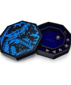 CritStones Arena Dice Tray Blue Dragon Glassstaff