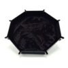 CritStones Folding Dice Tray Dragon Skin XL Edition Black Glassstaff