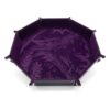 CritStones Folding Dice Tray Dragon Skin XL Edition Purple Glassstaff