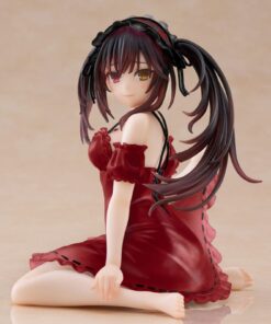Date A Live V Pvc Statua Desktop Cute Figura Kurumi Tokisaki Nightwear Ver. Renewal 13 Cm Taito Prize