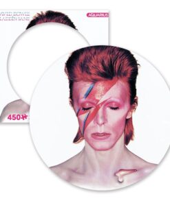 David Bowie: Aladdin Sane 450 Piece Picture Disc Jigsaw Puzzle NMR Distribution