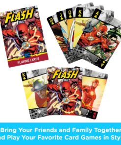DC COMICS THE FLASH PLAYING CARDS CARTE DA GIOCO AQUARIUS ENT
