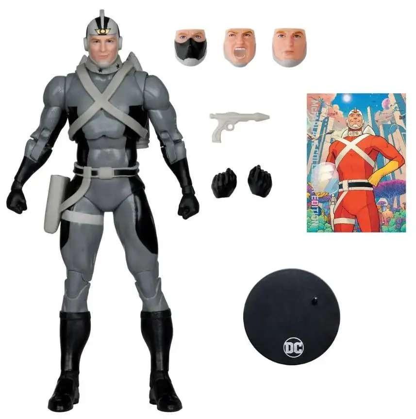 Dc Multiverse Action Figura Adam Strange Platinum Edition 17Cm Mcfarlane Toys