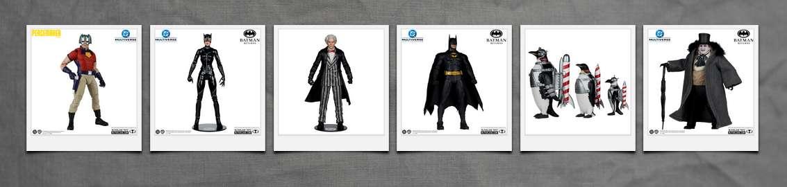 Dc Theatrical Batman Returns E Peacemaker Action Figura Set (6) 16cm Mcfarlane Toys