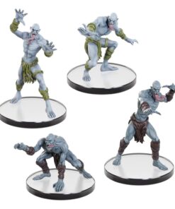 D&d Icons Of The Realms Pre-painted Miniatures Undead Armies - Ghouls & Ghasts Set Wizbambino