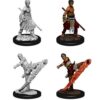 D&d Nolzur's Marvelous Miniatures Unpainted Miniatures Male Half-elf Monk Case (6) Wizkids