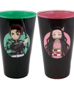 Demon Slayer Drinking Occhiali 2-pack Tanjiro & Nezuko 473 Ml Just Funky