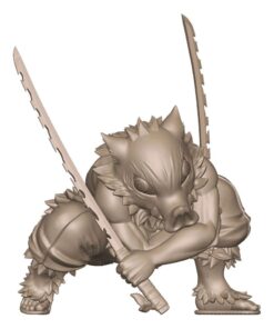 Demon Slayer: Kimetsu No Yaiba Noodle Stopper Pvc Statua Hashibira Inosuke 11 Cm Furyu