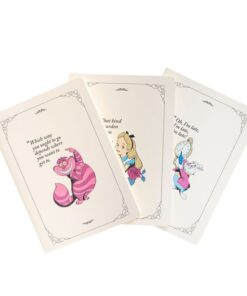 Disney Alice In Wonderland Pack 3 A5 Agendas Erik