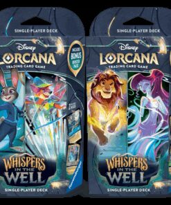 Disney Lorcana Whispers in the Well Starter Deck Bundle (ENG) Ravensburger
