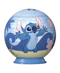 Disney Stitch 3d Puzzle Ball Stitch (55 Pezzi) Ravensburger