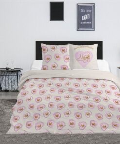 Disney Stitch & Angel Policotton Copripiumino Letto 135cm Disney