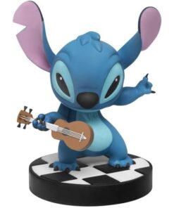 Disney Stitch Hero Box Guitarist Stitch Figura 8cm Yume Toys
