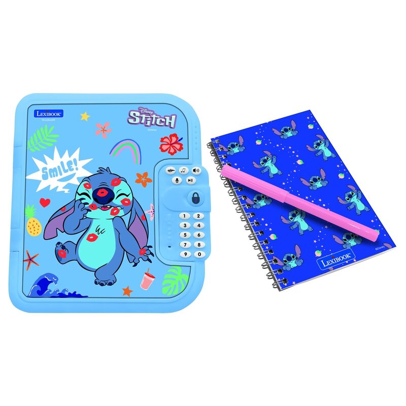 Disney Stitch Secret Electronic Diario Lexibook