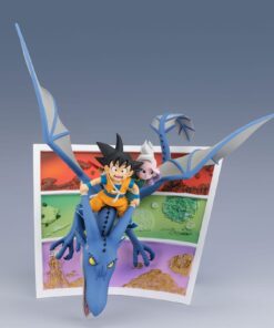 Dragon Ball Figuarts Zero Pvc Statua Son Goku (mini) & Supreme Kai (mini) Welcome To The Great Adventure! 23 Cm Bandai Tamashii