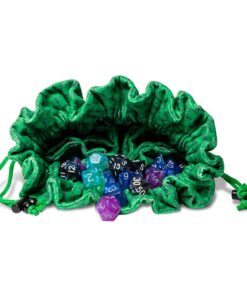 Dragon Storm Dice Bag Con Compartments Green Dragon Scales Fanroll