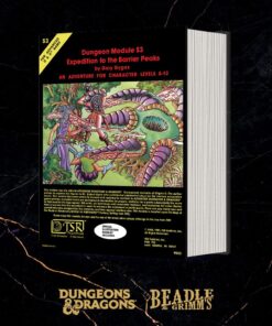 Dungeons & Dragons Classic Module Dice Set Journey To The Barrier Peaks (7) Beadle & Grimm´s