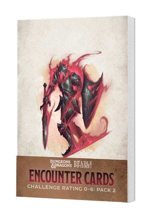 Dungeons & Dragons RPG Encounter Cards Challenge Rating 0-6: Pack 2 *english* Beadle & Grimm´s