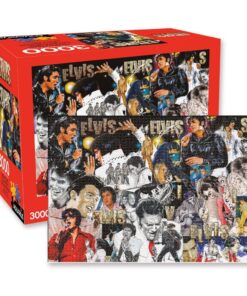 Elvis: 3000 Piece Jigsaw Puzzle NMR Distribution