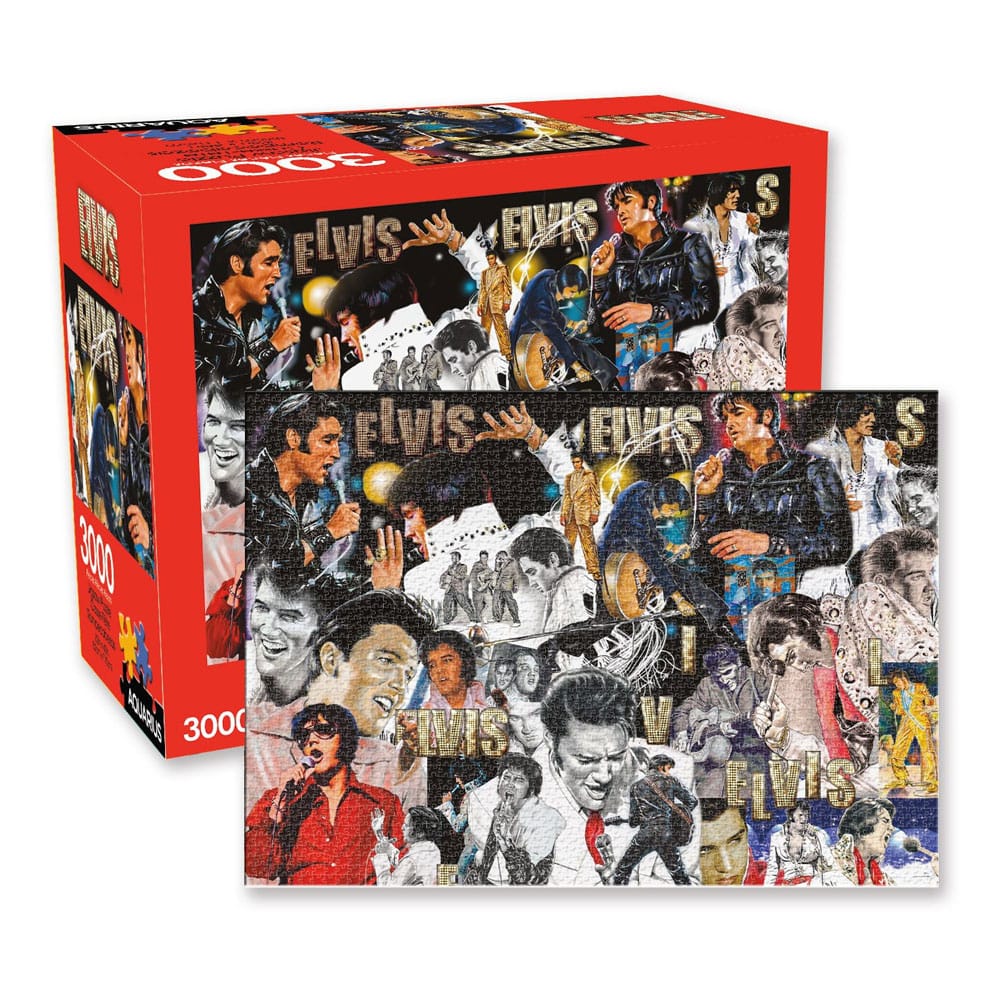 Elvis: 3000 Piece Jigsaw Puzzle NMR Distribution