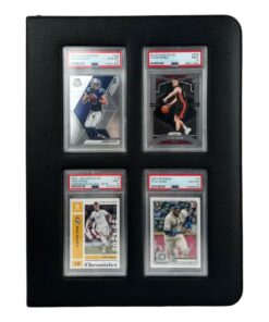 Evoretro Premium Card Slab Binder Con Window Black Evoretro