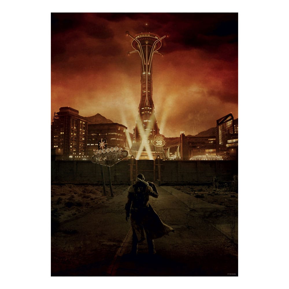 Fallout: New Vegas Art Print Edizione Limitata 42 X 30 Cm Fanattik