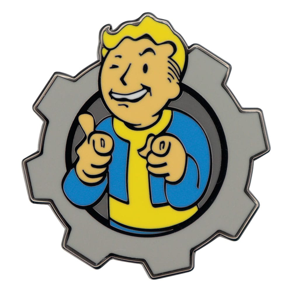 Fallout Spilla Badge Charisma Boy Edizione Limitata Fanattik