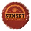 Fallout Tin Sign Sunset Sarsaparilla Tappo Di Bottiglia Fanattik