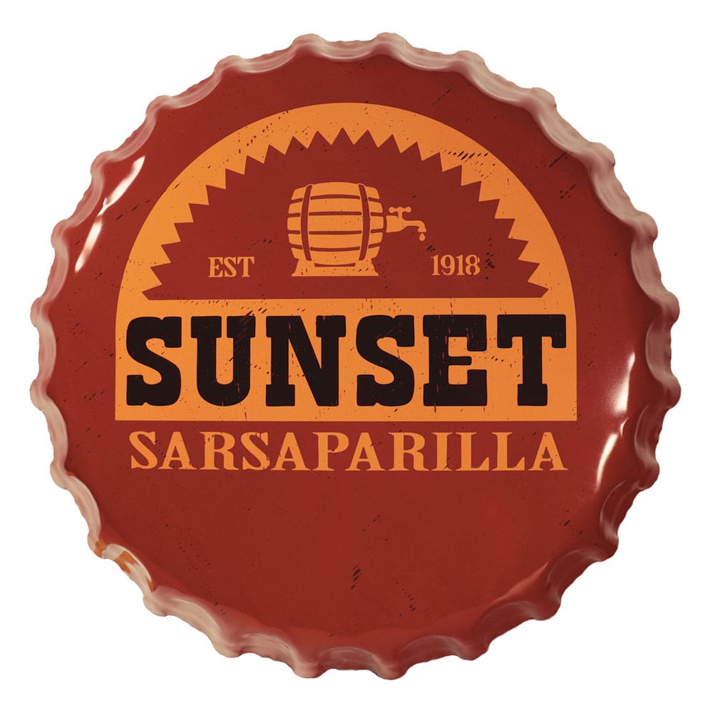 Fallout Tin Sign Sunset Sarsaparilla Tappo Di Bottiglia Fanattik