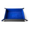 FanRoll Folding Dice Tray Velvet Blue FanRoll